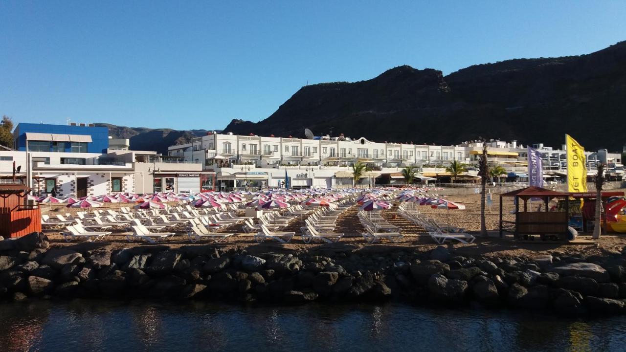 Beachfront Loft in Puerto de Mogan Esterno foto