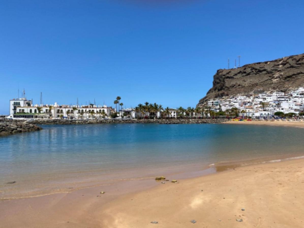 Beachfront Loft in Puerto de Mogan Esterno foto