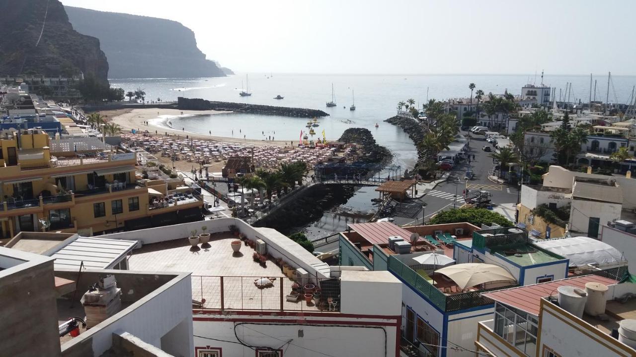 Beachfront Loft in Puerto de Mogan Esterno foto